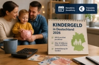 Kindergeld в Германии в 2026 году: размер, даты выплат и правила оформления