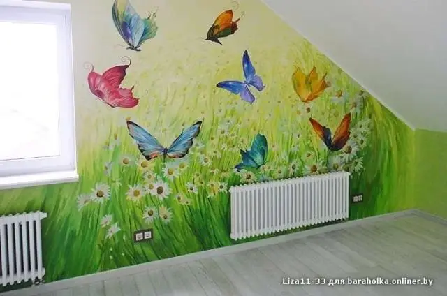 Распишу стены в детской комнате mv