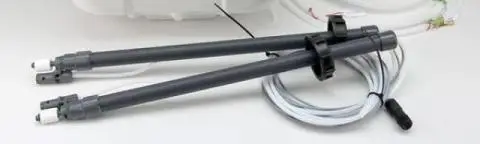 Suction lance für  disinfection