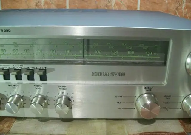 Винтажный ресивер telefunken tr-350