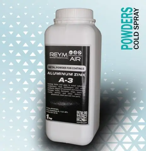 Powder for cold spraying copper, zinc, aluminum.