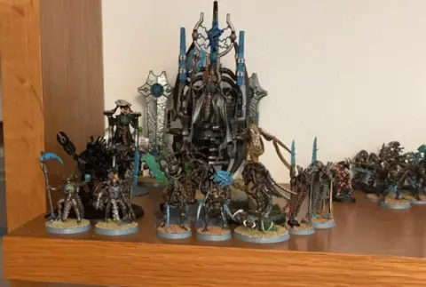 Warhammer 40k riesig necron army