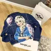 Детская курточка с художественной росписью