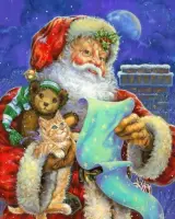 Дед мороз и снегурочка! Санта клаус и мэри клаус