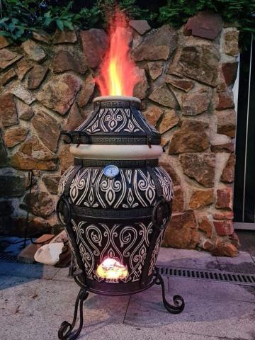 Тандыр азия 100л | xxl bbq печь ручной работы