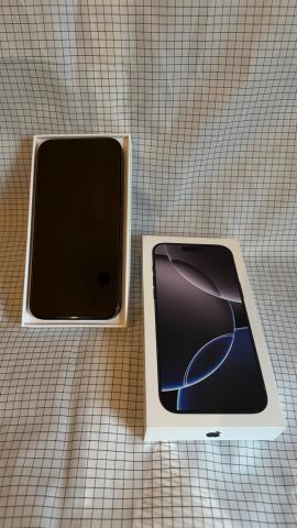 Apple iphone 16 pro max 512gb - titan schwarz - absolut neuwertig!