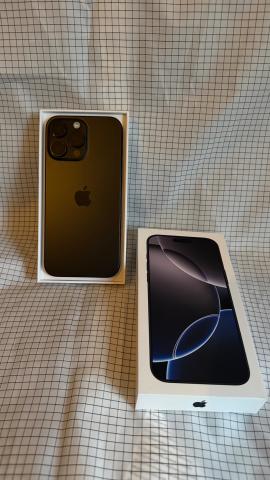 Apple iphone 16 pro max 512gb - titan schwarz - absolut neuwertig!