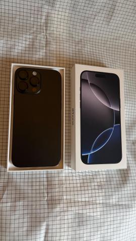 Apple iphone 16 pro max 512gb - titan schwarz - absolut neuwertig!