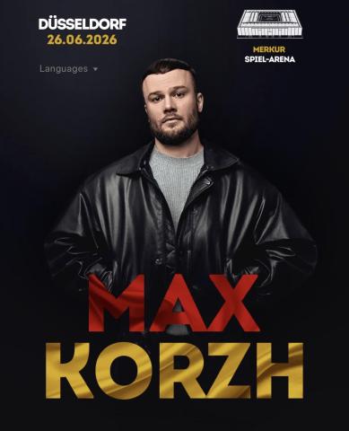 Концерт макс корж 26. 06. 2026