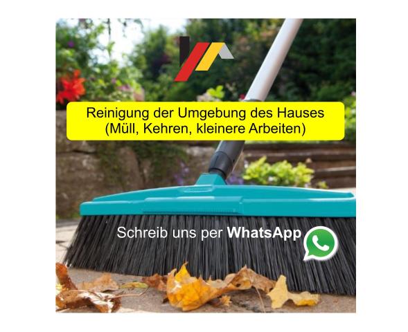 Professionelle grundstücksreinigung