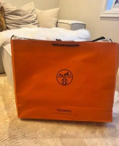Hermes schabracke schwarz original - 1