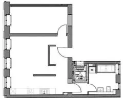 Квартира в Berlin-Mitte 	€ 399.000.   57 м².  Комнат 2