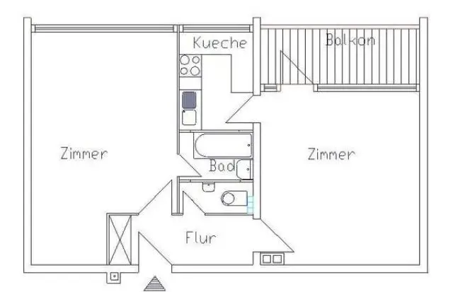 Квартира в Berlin-Wilmersdorf   € 176.301.   62 м².  Количество комнат 2